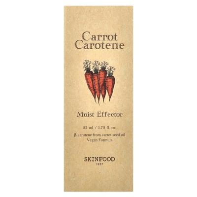 Carrot Carotene Moist Effector