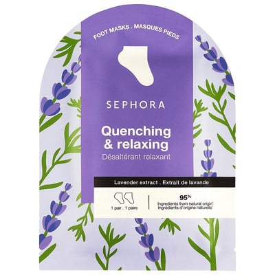 Nourishing Foot Mask in Coconut + Lavender