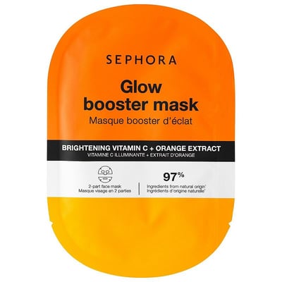 Booster Face Mask Brighten + Glow 1 mask / pack