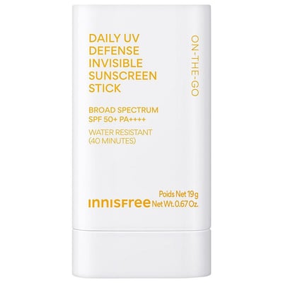 Daily UV Invisible Korean Sunscreen Stick SPF 50+ PA++++