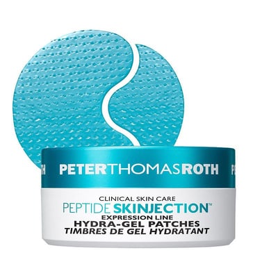 Peptide Skinjection Hydra-Gel Face and Eye Mask Patches