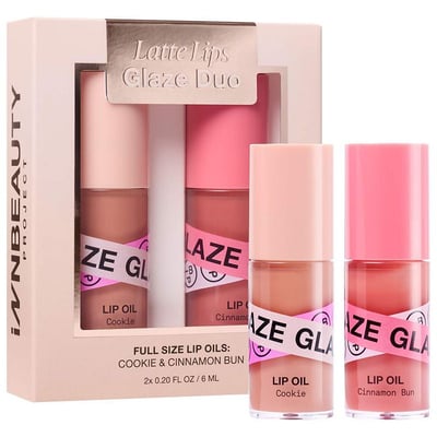 Latte Lips Glaze Lip Oil Lip Set