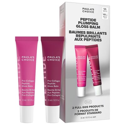 Peptide Plumping Gloss Balm Duo Gift Set