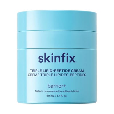 Triple Lipid-Peptide Cream Refillable Barrier Moisturizer