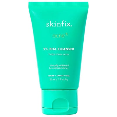 Mini Acne+ 2% BHA + Azelaic Acid + Niacinamide + AHA Cleanser