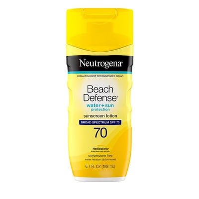 Beach Defense Oil-Free Sunscreen Lotion