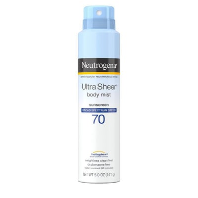 Ultra Sheer Body Mist Sunscreen Spray SPF