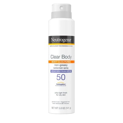 Clear Body Sunscreen Spray