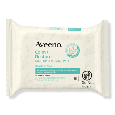 Calm + Restore Makeup Remover Wipes