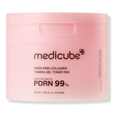 PDRN Pink Collagen Toning Gel Toner Pad