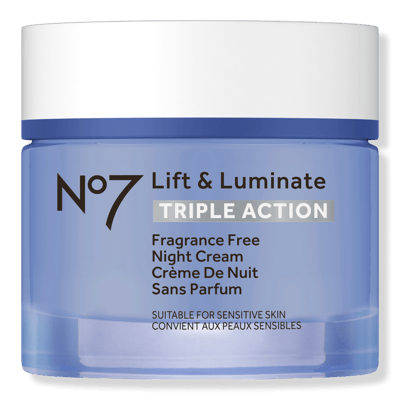 Lift & Luminate Triple Action Fragrance Free Night Cream