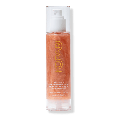 Rose Gold Sun Shield Body Glow Gel SPF 45