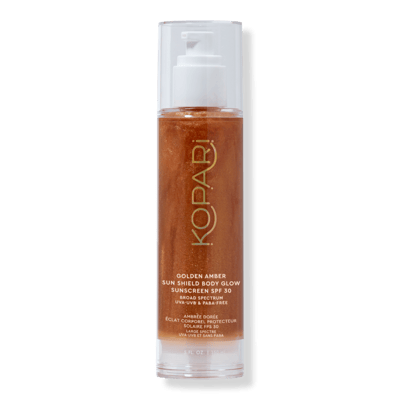 Golden Amber Sun Shield Body Glow Sunscreen SPF 30