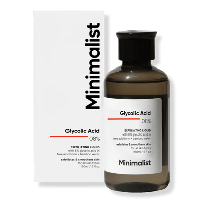 Glycolic Acid 08% Exfoliating Toner