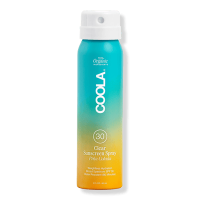 Travel Size Pina Colada Classic Body Organic Sunscreen Spray SPF 30