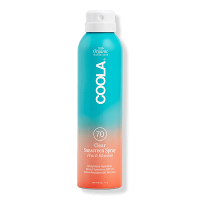 Peach Blossom Classic Body Organic Sunscreen Spray SPF 70