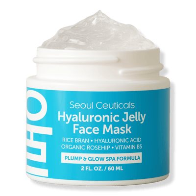 Korean Skin Care Hyaluronic Jelly Face Mask