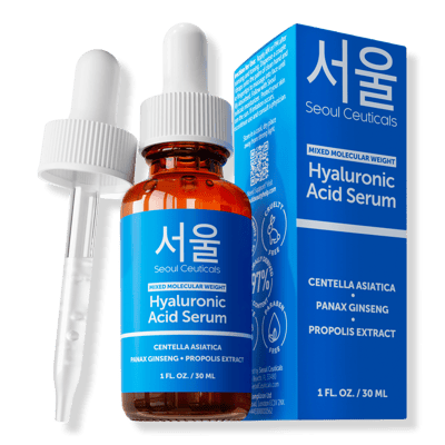 Korean Skin Care Mixed Molecular Weight Hyaluronic Acid Serum
