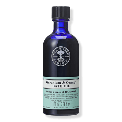 Geranium & Orange Bath Oil