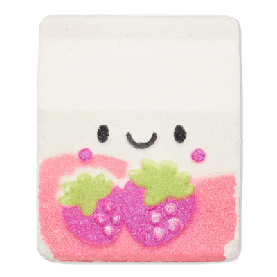 Strawberry Milk Carton Bath Bomb Fizzer