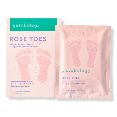 Rosé Toes Renewing Heel & Foot Mask