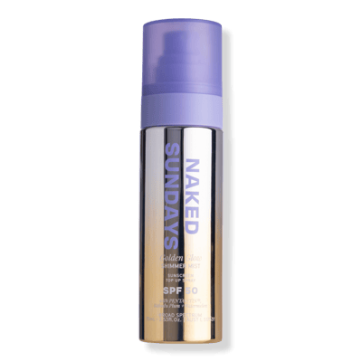 SPF50 Golden Glow Shimmer Sunscreen Mist