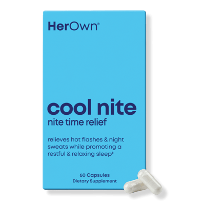 Cool Nite Capsules: Relieves Hot Flashes and Night Sweats