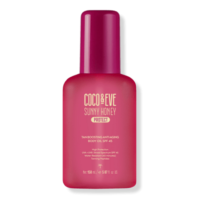 Tan Boosting Anti-Aging Body Oil SPF45
