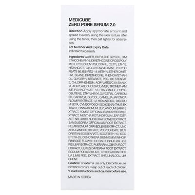 Medicube - Zero Pore Serum 2.0