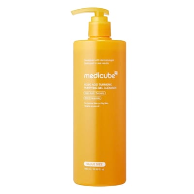 Medicube - Kojic Acid Turmeric Gel To Foam Cleanser