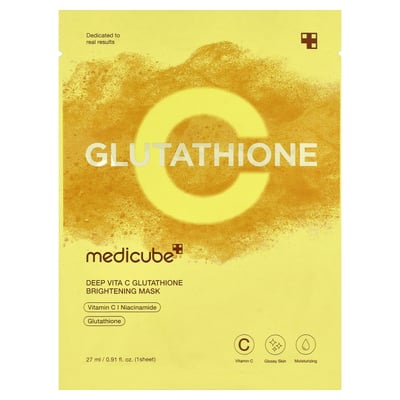 Medicube - Deep Vita C Glutathione Brightening Beauty Mask