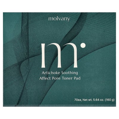 Molvany - Artichoke Soothing Affect Pore Toner Pad