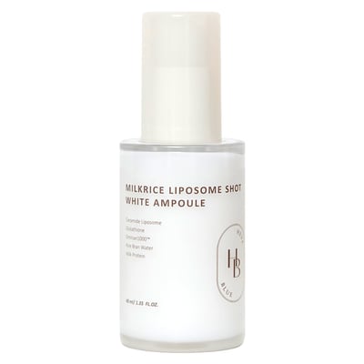 Milk Rice Liposome Shot White Ampoule