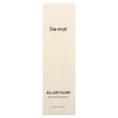 De:maf - All Day Glow Rice Jelly Cleanser