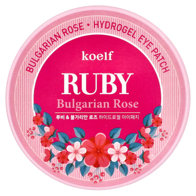 Koelf - Ruby Bulgarian Rose Hydrogel Eye Patch