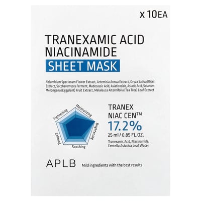 Tranexamic Acid Niacinamide Beauty Sheet Mask