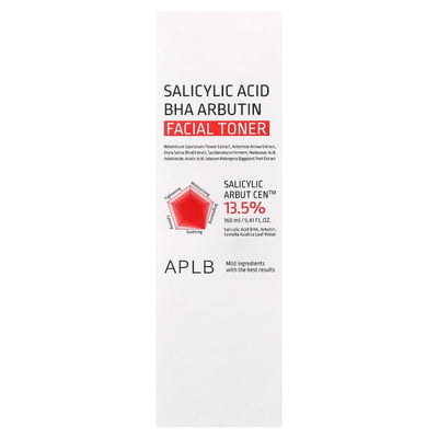Salicylic Acid BHA Arbutin Facial Toner