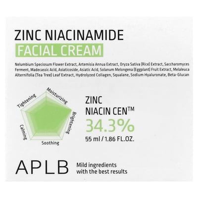 Zinc Niacinamide Facial Cream