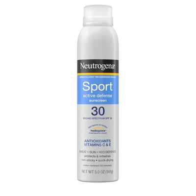 Neutrogena - Sport Active Defense with Broad Spectrum SPF 30 Sunscreen Spray