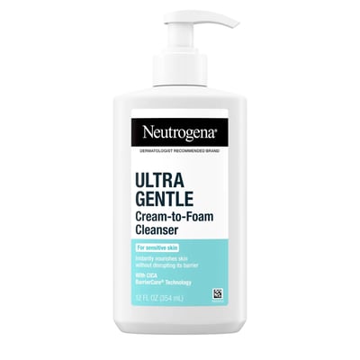 Ultra Gentle Cream to Foam Cleanser