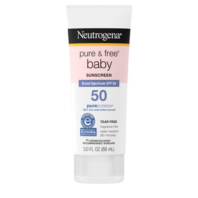 Pure and Free Baby Mineral Sunscreen Broad Spectrum SPF 50