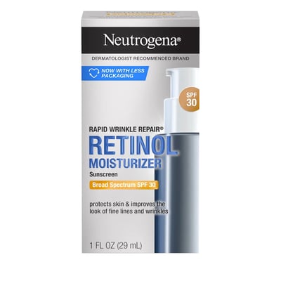 Neutrogena - Rapid Wrinkle Repair Retinol Moisturizer with Sunscreen Broad Spectrum SPF 30