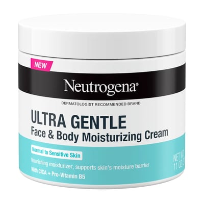 Neutrogena - Ultra Gentle Face & Body Daily Moisturizing Cream