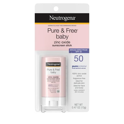 Neutrogena - Pure & Free Baby Sunscreen Stick Broad Spectrum SPF 50