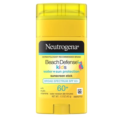 Neutrogena - Beach Defense Kids Sunscreen Stick with Broad Spectrum SPF 60+