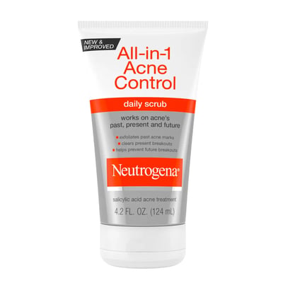 Neutrogena - All-in-1 Acne Control Daily Scrub