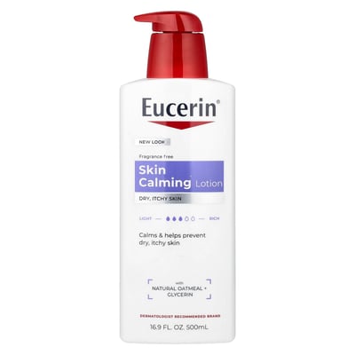 Skin Calming Lotion Dry Itchy Skin Fragrance Free