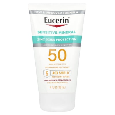 Eucerin - Sensitive Mineral Lightweight Sunscreen Lotion SPF 50