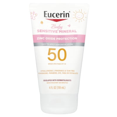 Baby Sensitive Mineral Sunscreen Lotion SPF 50 Fragrance Free