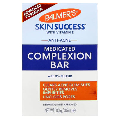 Palmer's - Skin Success® with Vitamin E Anti-Acne Medicated Complexion Bar Soap